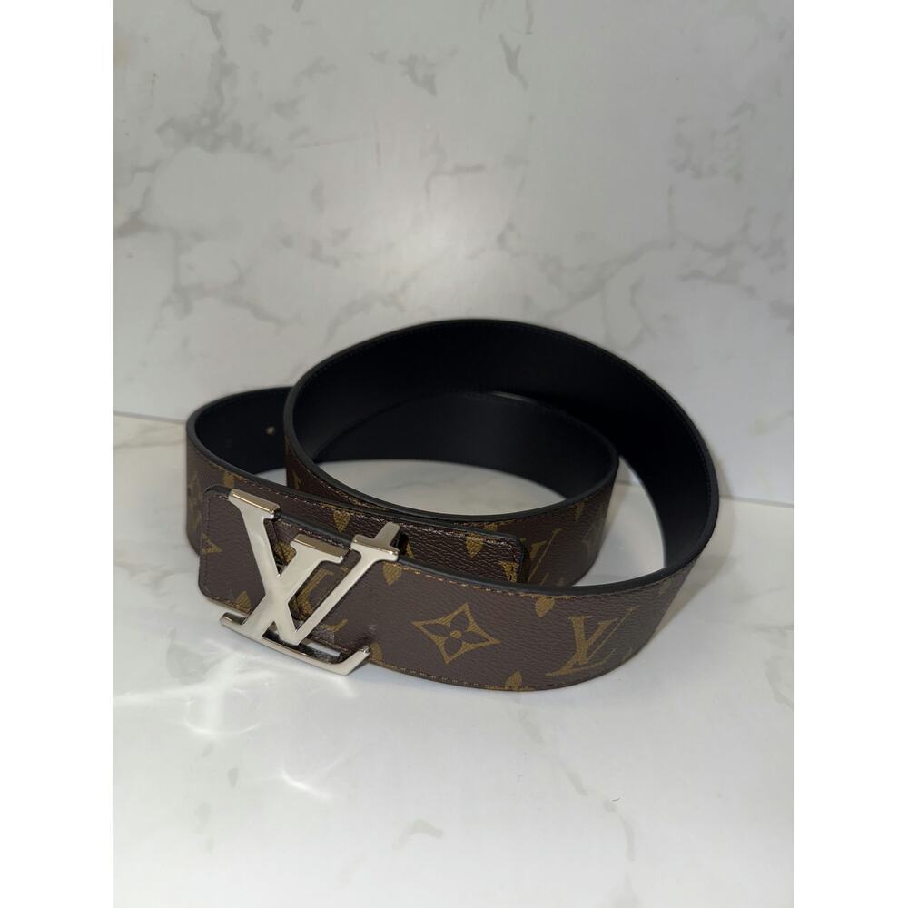 Louis Vuitton Monogram Belt in Brown - Excellent Condition